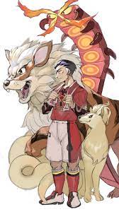 arcanine, kabu, ninetales, and centiskorch (pokemon and 1 more) drawn by  santagawa | Danbooru