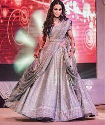 30 Trendy Sangeet Outfit Ideas For The Bride What To Wear At Your Sangeet Ceremony Indian Bridal Dress Indian Bridal Outfits Indian Gowns Dresses
