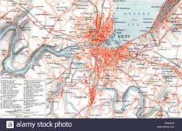 Genf (italienisch ginevra, französisch genève) ist die zweitgrößte stadt der schweiz und der hauptort des kantons genf. Historische Karte Von Genf Schweiz 1890 Historischer Attraktivem Von Genf Schweiz 1890 Stockfotografie Alamy