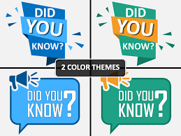 Did You Know Powerpoint Template Sketchbubble