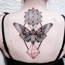 TATTOOS.ORG — Geometric Moth Tattoo Artist: Jay Van Gerven...