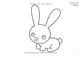 Includes an easter bunny, egg, basket and a cross. Traceable Free Printable Full Size Easter Bunny Coloring Pages All Round Hobby
