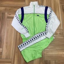 Black And Yellow Kappa Tracksuit Kappa Tracksuit 90s