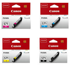 Seleccione el contenido de asistencia. Canon Pixma Mg5750 Cli 571 Ink Cartridge Value Pack