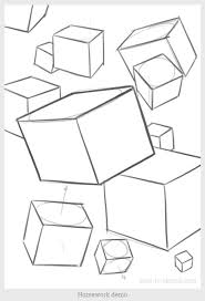 How To Draw A Cube From Different Angles Linear Perspective Basics Part 1 How To Sketch Basic Sketching Linear Perspective Drawing Perspective Sketch
