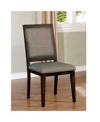 Furniture Of America Perdon Transitional Rectangular Dining Chair Set Of 2 Reviews Furniture Macy S Dining Chairs Dining Chair Set Chair