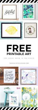 Free printable wall art prints. 21 Free Printable Art Prints To Quickly Decorate The Barest Of Walls