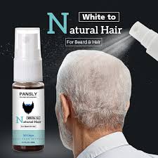 Pansly Herb Gray White Hair Spray Liquid Treament Oil Change To Natural Black Nutrition In 30 Days No Side Effect Dropshipping Hair Scalp Treatments Aliexpress