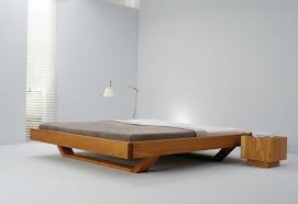 Massivholzbett Mafloat In Eiche Massiv Geolt Massivholzbett Bett Eiche Modernes Holzbett