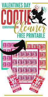 Label templates from microsoft include large labels that print 6 labels per page to small labels that print 80 labels per page, and many label templates were designed to print with avery labels. Diy Cootie Cleaner Valentine Printable Free Labels Cenzerely Yours