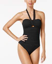 Lauren Ralph Lauren Beach Cutout Tummy Control One Piece Swimsuit Swimwear Women Macy S One Piece One Piece Swimsuit Swimsuits