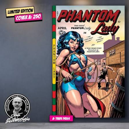 COMIC BOOK | PHANTOM LADY #17: PARTIAL GOLDEN AGE TRIBUTE by Joe Rubin –  MBartist