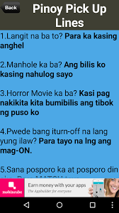 Maybe you would like to learn more about one of these? Pick Up Lines Tagalog Nakakatawa 2019 Rehare