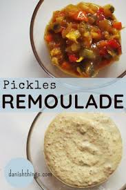Hjemmelavet Remoulade Pickles Remoulade Opskrift Laekker Pickles Tilbehor