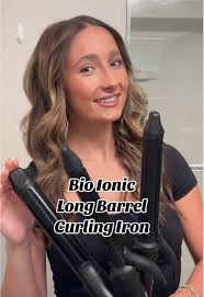 I use my Bio Ionic curling iron almost every day. I LOVE the results every  time, and the best part is it’s designed to not damage your hair. #BioIonic  #CurlingIron #LongBarrelCurlingIron ...