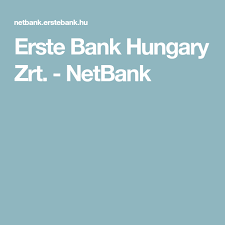Erste Bank Hungary Zrt Netbank Hungary