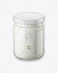 Download Clear Glass Jar With Garlic Sauce Mockup High Angle Shot Psd In 2020 Clear Glass Jars High Angle Shot Free Packaging Mockup