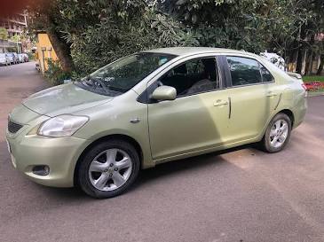 A pristine 2008 Toyota Yaris Ethiopia model available for inspection in Addis Ababa., AI generated