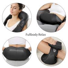 Naipo Neck Back Massager With Heat And Air Compression 