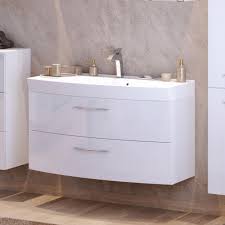 Meuble vasque blanc