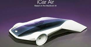 An Apple Car May Never Happen But Here Are 5 Designs Inspired By Its Products Carscoops Car Futuristic Cars Apple Products