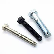 Hexagon Bolt With Split Pin Hole On Shank Pin Hole Bolt Hexagon