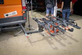 Soc17 Kuat Pivot Turns Any 2 Rack Into A Swing Away Platform Bikerumor Bike Rack Sprinter Bike