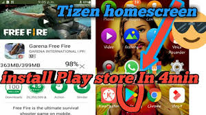 How To Run Google Playstore On Tizen Z1 Z2 Z3 Z4 Install Google Playstore In Tizen Homescreen Youtube