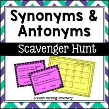 Synonyms for first include earliest, initial, original, introductory, maiden, opening, starting, foremost, foundational and headmost. Synonyms Scavenger Hunt Worksheets Teaching Resources Tpt