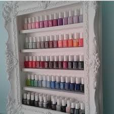 6 Nail Polish Storage Ideas To Copy Nagelzimmer Nagellack Organisieren Diy Makeup Organizer