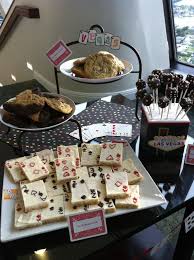 Pin By Alexis Evans On Party Treats And Ideas Casino Party Foods Themed Desserts Sweet Treats Party