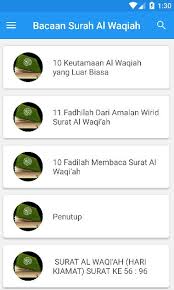 Fadhilah membaca surat al waqiah untuk memperlancar rezeki. Surah Al Waqiah Dan Fadhilah For Android Apk Download
