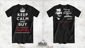 The best part of the purchase was the delivery. Designer Furniture Store T Shirt Design Cracked Bulb Design Web Design Graphic Design Brisbane
