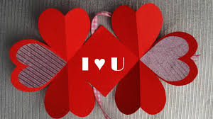 The centre of the heart should be on the closed side. How To Make Heart Shaped Card Valentine S Day Special Youtube
