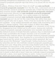 Mx Methods Research Proposals Example Research Paper Research Paper Introduction Research Proposal Example