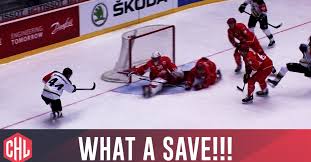 He is currently playing with avangard omsk of the kontinental hockey league. Trinec Simon Hrubec Shows A Magnificent Reaction