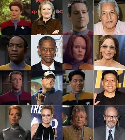 Star Trek Voyager cast and crew reunion at the premiere screening of To the  Journey by 455 Films at Paramount last night. It was great to see so many  of our former