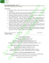 Teaching hindi as a second language to students between class vi to vii. Elementary Teacher Resume Sample