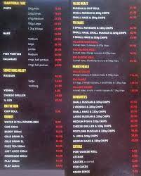 We source the best produce for our meals, only the freshest veggies make it to our kitchen. The Fish Chip Co Menu Menu For The Fish Chip Co Klipspruit Soweto