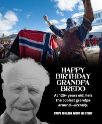 Happy birthday to the man, the myth, the frozen legend! Grandpa Bredo's  story spans continents, cryonics, and one unforgettable festival. Join us  March 14-16 for Frozen Dead Guy Days and celebrate his