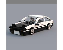 Tomica~ initial d ae86 trueno~ diecast vehicles car. Lego Moc Toyota Ae86 Sprinter Trueno Hatchback By Detahack Rebrickable Build With Lego