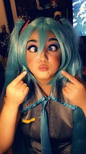 My cosplay of my favorite Vocaloid, Hatsune Miku Be nice, I'm shy~~~