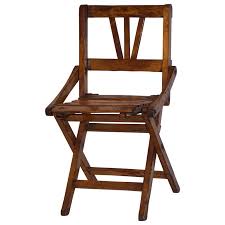 Wooden furniture has been a preference to enhance the décor of the place. Antique 1950s Italian Handcrafted Oak Doll Miniature Folding Chair For Sale At 1stdibs