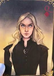 Aelin Card Art By Gabriella Bujdoso Throne Of Glass Fanart Throne Of Glass Series Throne Of Glass