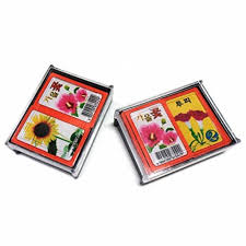 Hanafuda (花札, flower cards) are a style of japanese playing cards, made from paper and cardboard.they are typically smaller than western playing cards, only 2⅛ by 1¼ inches (5.4 by 3.2 cm). Korean Flower Card Game Hwatu Go Stop Godori 2pcs Walmart Com Walmart Com
