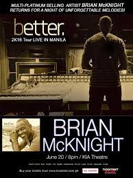 Brian Mcknight Live In Manila 2016 Philippine Concerts