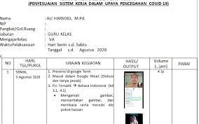Contoh laporan pembelajaran daring ips. Contoh Laporan Guru Pembelajaran Daring Smp Nusagates