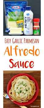 Easy Garlic Alfredo Sauce Recipe Just 5 Ingredients And The Ultimate Comfort Food Perfect For Your Fettuccine Or Tortell Food Recipes Alfredo Sauce Recipe