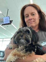 Our newest co-pilot, Pepper, took her first flight and absolutely loved  it!🐶🙌