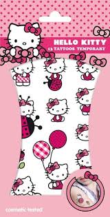 426 results for hello kitty tattoo. Tattoo Hello Kitty Small 10 X 20 Temporary Watertransfer Tattoos Body Glitter Glitter Tattoo Face And Bodypaint Nailart